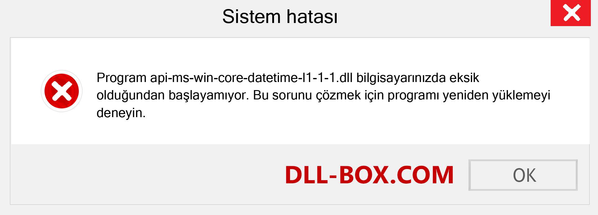 api-ms-win-core-datetime-l1-1-1.dll dosyası eksik mi? Windows 7, 8, 10 için İndirin - Windows'ta api-ms-win-core-datetime-l1-1-1 dll Eksik Hatasını Düzeltin, fotoğraflar, resimler